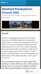 Mobile Screenshot of delafieldpresbyterianchurch.org